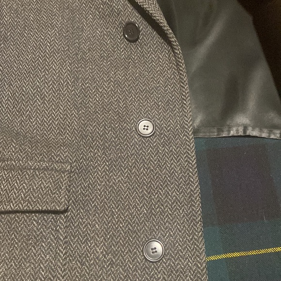 Vintage Rogers Peet Scottish mist Gordon tartan coat - Picture 5 of 9